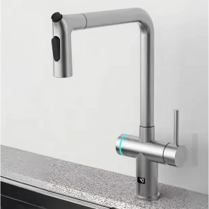 Smart kjøkkenbatteri med LED-display