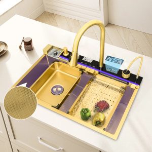 Smart kjøkkenvask – Gull